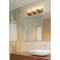 Z-Lite Lawson 3 Light Vanity, Rubbed Brass & Clear 343-3V-RB - alternate 4